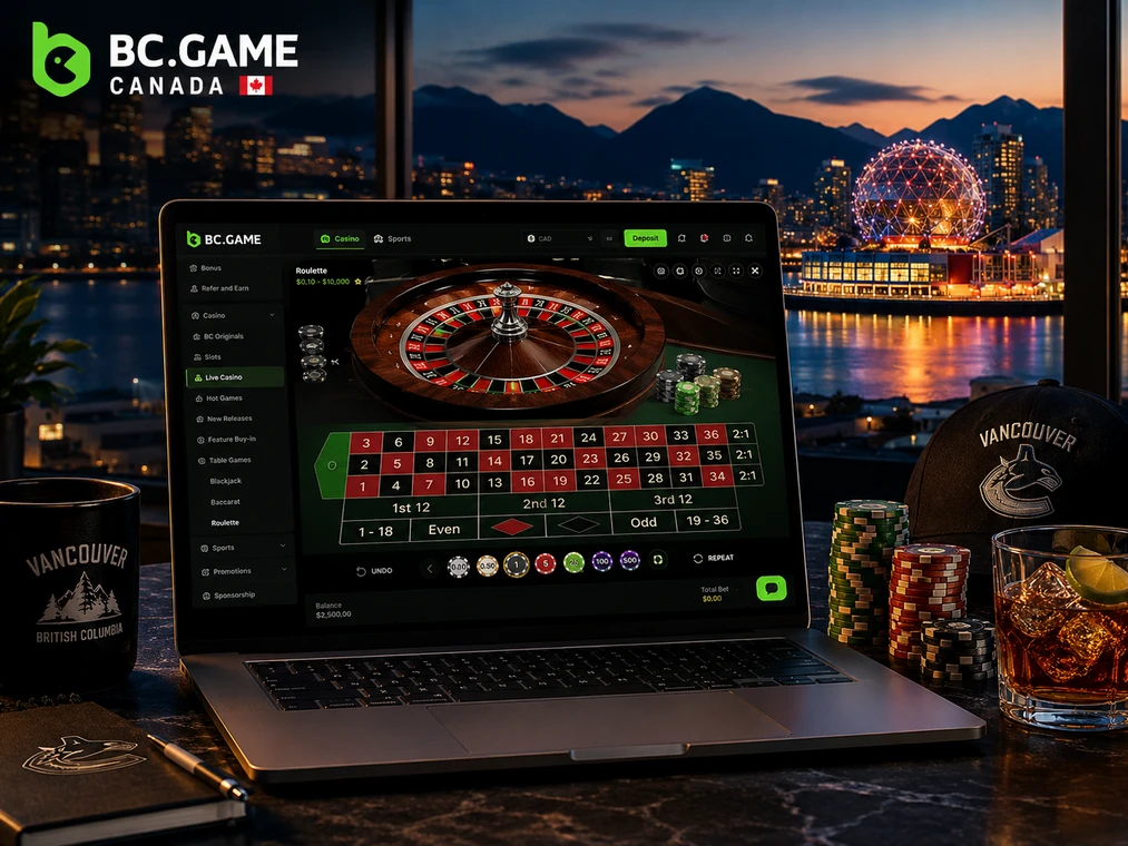 BC Game Vancouver Live Casino game